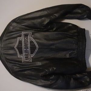 HARLEY DAVIDSON AUTHENTIC LEATHER COAT